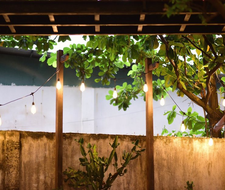 Rooftop patio